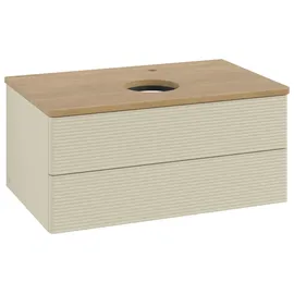 Villeroy & Boch Waschbeckenunterschrank Antao 80 x 36 x 50 cm Eiche