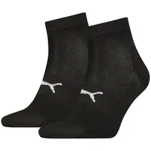 Puma Sport Light Quarter Socken 2er Pack Schwarz 43-46