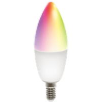 deltaco Smarte LED Kerze, RGB