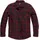 Vintage Industries Flanellhemd kariert rot 3XL
