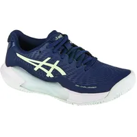 Asics Gel-Challenger 14 Clay Sneaker, Blue Expanse Illuminate Yellow, 40.5