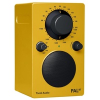 Audio PAL BT Tragbares Bluetooth UKW-/MW-Radio (Gelb/Schwarz)