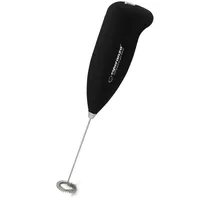 Esperanza EKF001K Mini-Milchaufschäumer - Latte Macchiato, Kakao, schwarz
