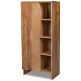 die Faktorei »Massive Nature« Badschrank II 52x112x32 cm / massives Akazienholz