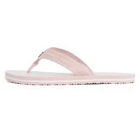 Tommy Hilfiger Damen Flip Flops Stripes Beach Sandal mit Logo, Rosa (Foggy Pink), 41 - 38 EU