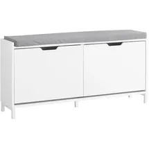 SoBuy Schuhbank 105 x 52 x 24 cm Sitzbank / weiß