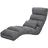 Hti-Living Relaxliege Maribel Polyester 56 x 175 x 0 cm Grau