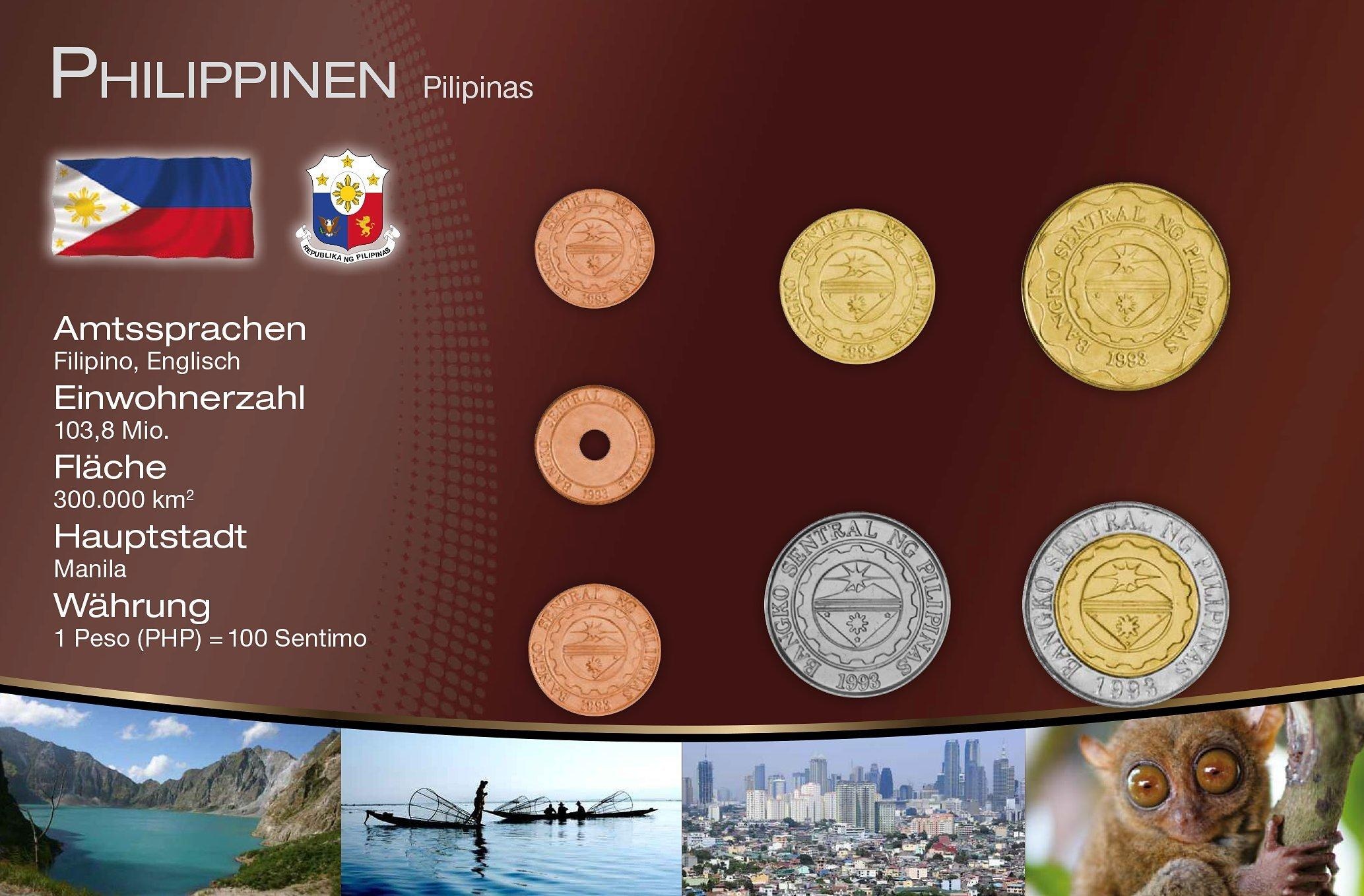 Kursmünzensatze Philippinen