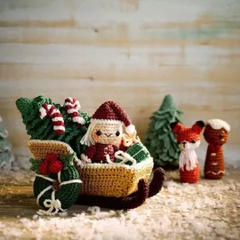 Frechverlag Mein gehäkeltes Weihnachtsdorf - Adventskalenderbuch