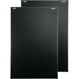 Solarmodule 2 Stück 100 Watt Schwarz Mono Solarpanel Solarzelle 1000x675x30