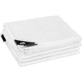 Woltu Abdeckplane 3 x 4 m Transparent