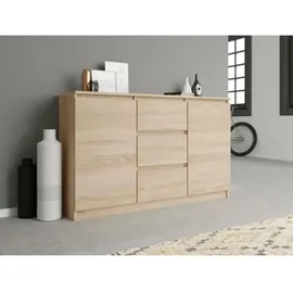Top e shop Schubladenkommode 120 x 75 x 40 cm Braun