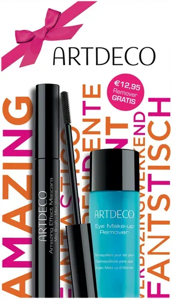 Artdeco Amazing Effect Mascara Set mit Augenmake-Up Entferner 40ml - 2 Artikel im Set