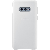Samsung Leather Cover EF-VG970 für Galaxy S10e weiß