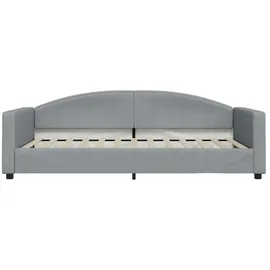 vidaXL Tagesbett 100 x 200 cm Hellgrau