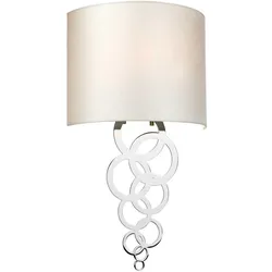 Curtis Wandleuchte chrom poliert Elstead Lighting CURTIS-MEDIUM-PC