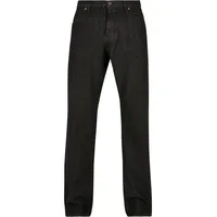URBAN CLASSICS Organic Straight Jeans - Black Washed -