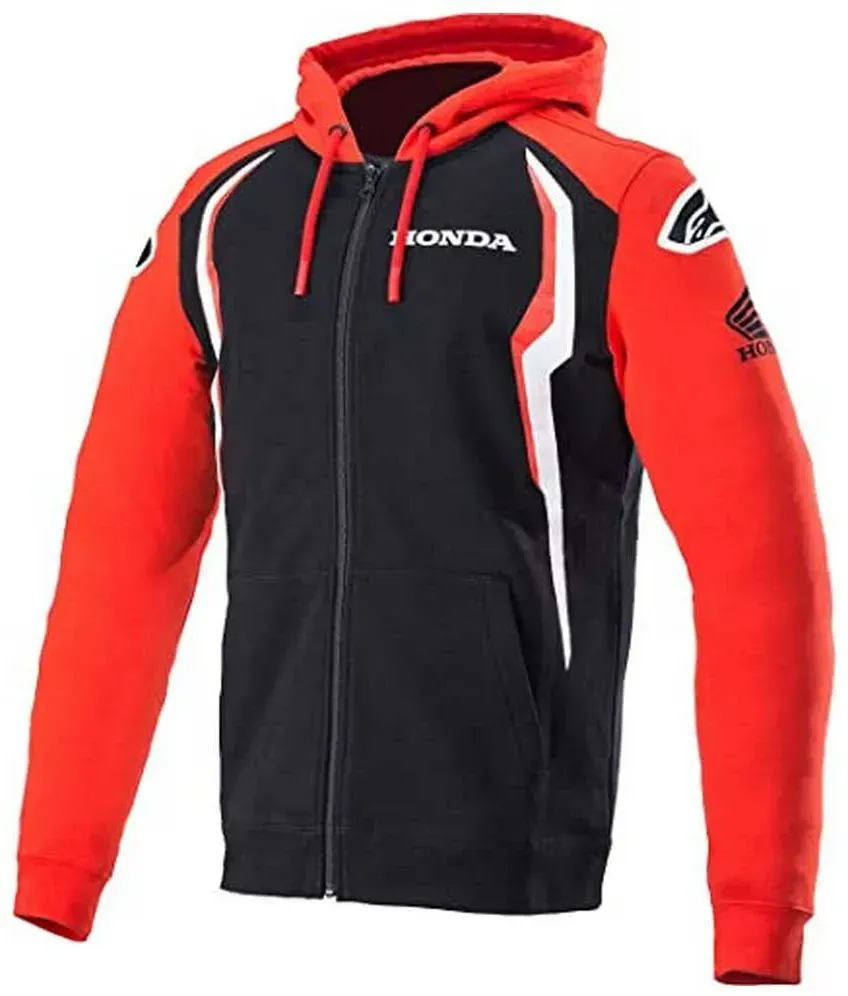 Alpinestars Honda Reißverschlusspullover - Red / Black - 5XL