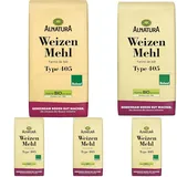 Alnatura Bio MehlWeizen Type 405, 1kg (Packung mit 5)