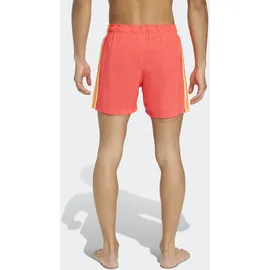 adidas 3-Stripes Swim Shorts 5-inch lucid red, S