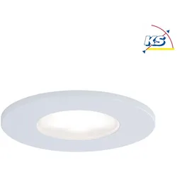 Paulmann Outdoor LED Einbauspot CALLA IP65, starr, 230V, je 5W 4000K 500lm 100°, Weiß matt PAUL-99936