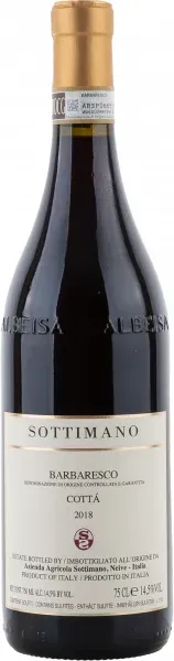 Cottá, Barbaresco DOCG Sottimano 2018