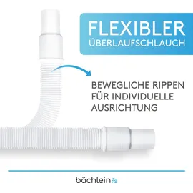 Bächlein flexibler Röhrensiphon für Küchenspüle - Geruchsverschluss mit einfachem Geräteanschluss