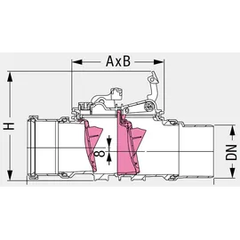 Kessel 730090 - Rückstaudoppelverschl.