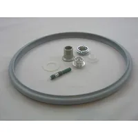 Reparaturset für Schnellkochtopf Silit 22cm Sicomatic S + SN + SL Set1 8-TLG. Dichtungsring, Druckanzeiger, Verschraubung, Ventil etc.