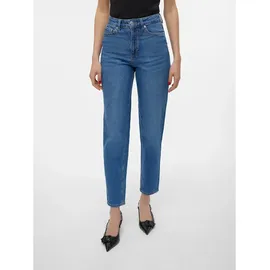 Vero Moda Tessa Mom Ra380 Hochtaillierte Jeans Medium Blue Denim 28 32