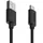 Hama USB-Kabel 60W, USB-A/USB-C, 1.2m, Schwarz