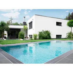 Pool Infinity® Bay mit Überlauf-Schwimmbecken