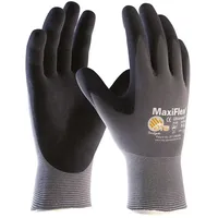 Atg Handschuhe MaxiFlex Ultimate 34-874 Gr.8 grau/schwarz Nyl.m.Nitril EN 388 Kat.II