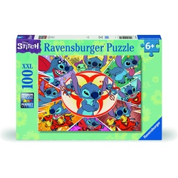 Ravensburger Kinderpuzzle 12001071 - Disney Stitch - 100 Teile XXL Stitch Puzzle für Kinder ab 6 (100 Teile)