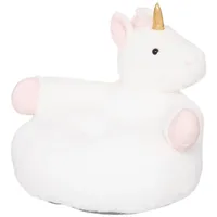 Atmosphera - Kindersessel Einhorn - weiß - Weiß