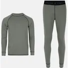 THERMOUNTERWÄSCHE SET FÜR DAMEN & HERREN - 1-Pack - Grau/Schwarz - L