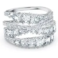 Swarovski Ring - Swarovski Twist Ring 5584650 (Größe: 52) - Gr. 60 - in Silber - für Damen