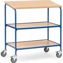 FETRA Rollpult 5837 mit Schreibfläche und 2 Ablageböden