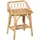 Atmosphera Kindernachttisch Rattan 56 cm beige