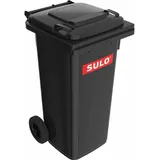 Sulo Müllgroßbehälter 120l HDPE anthrazitgrau fahrbar,n.EN 840