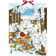Coppenrath Verlag Wand-Adventskalender Bescherung im Winterwald