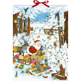 Coppenrath Verlag Wand-Adventskalender Bescherung im Winterwald