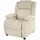 MCW Fernsehsessel Glasgow Kunstleder 84 x 102 x 93 cm Creme
