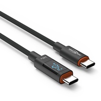 Ansmann 120cm USB C Ladekabel 120 cm Typ mit bis zu 140 Watt Ausgangsleistung/hochwertiges Kabel