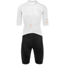 Bioracer Rennanzug Speedwear Grau/Schwarz/Weiß XS