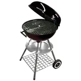 Buri Emaille Kugelgrill Wagen Rollgrill Grillen Gartengrill Standgrill Barbecue