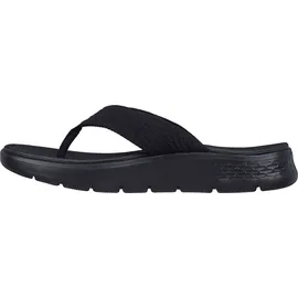 SKECHERS Damen Go Walk Flex Sandal-Splendor Flipflop, Schwarz/Schwarz, 41 EU