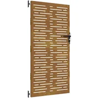 vidaXL Gartentor 85 x 200 cm Braun