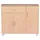 Wohnling Sideboard 90 x 75 x 30 cm buche nachbildung