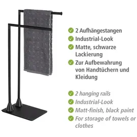 Wenko Hella Handtuchständer Schwarz